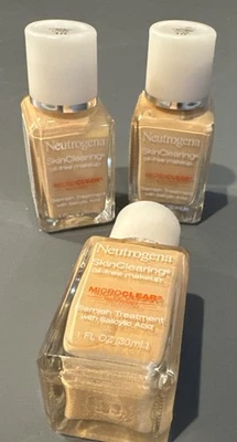 3x Neutrogena Skin Clearing Oil-Free Liquid Makeup, Classic Ivory 10 @@Read@@ - Image 1 of 3