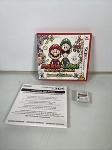 Mario & Luigi: Superstar Saga + Bowser's Minions (Nintendo 3DS) Tested Working!! - Picture 1 of 5