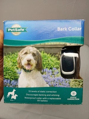 PetSafe Bark Collar Control Dog 8 lbs and Up Static Correction PBC00-1663 NEW - Image 1 of 4