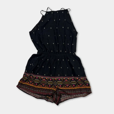 Jumpsuit Damen Gr. 38 H&M Schwarz Coachella sehr gut - Bild 1 von 3