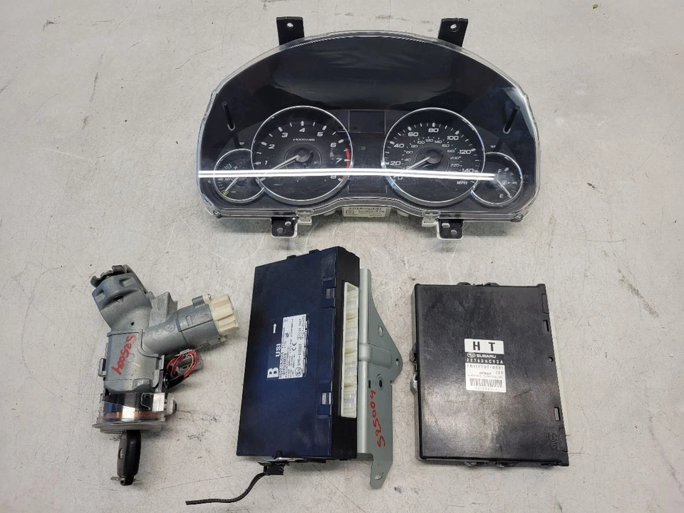 Interruptor de encendido Subaru Legacy o Outback 2011 + llave + velocímetro + BCM + ECM  Foto 1 de 4