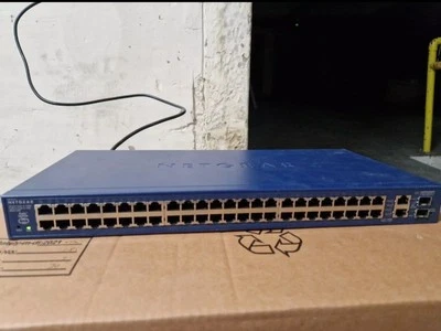 Netgear Prosafe FS750T2 48 Port Switch Ethernet Network Switch - Image 1 of 4