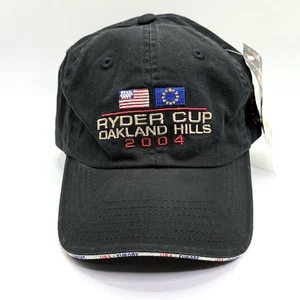 VTG Ryder Cup Oakland Hills 2004 Hat USA Europe Golf Adjustable Cap NWT Imperial - Picture 1 of 7
