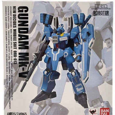 Boneco TAMASHII ROBOT spirit Gundam Mk-V Ka Signature estado perfeito JAPÃO - Imagem 1 de 4