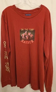 Born X Raised Long Sleeve Shirt Size XL On The Turf - Picture 1 of 10