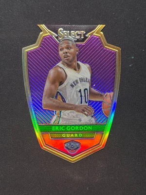 2014-15 Panini Select - Premier Level Eric Gordon #116 Purple Prizm Die-Cut /99 - Image 1 of 2