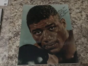 Floyd Patterson firmado 8x10. Excelente boxeo. - Imagen 1 de 1