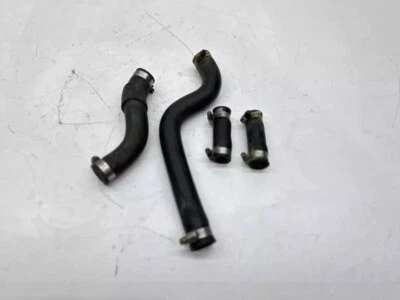 2002 Yamaha YZ250 Radiator Hoses Kit Clamps OEM Cooling Pipes Stock Black YZ 250 - Image 1 of 3