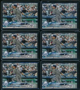 2018 Topps Update Series Austin Meadows 6 Base Card RC Lot #US34 Rookie - Picture 1 of 2