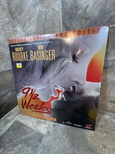 9 1/2 Wochen (Laserdisc) 1986 brandneu Mickey Rourke, Kim Basinger, Erotik Romantik - Bild 1 von 2