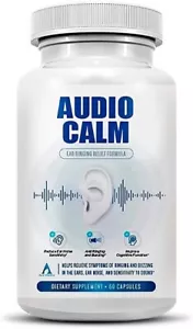 Audio Calm Tinnitus Relief Supplement Stop Ohr Klingeln Hörverlust 30 Kapseln - Bild 1 von 6