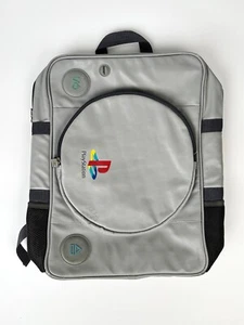 Sony PlayStation Backpack Grey PS1 One Console Shaped Rucksack Oldschool Vintage - Picture 1 of 22