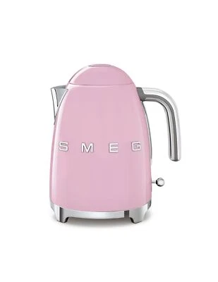 Smeg 复古风格电水壶 1500W 7 杯壶不锈钢镀铬手柄 — 第 1/2 张图片