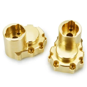 2X adaptador de contrapeso de latón eje trasero taza nudillo para 1/10 axial TRX4 - Imagen 1 de 5