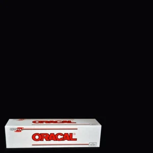 1 Roll 24" X 12" ORACAL 651 Permanent Self Adhesive Vinyl -  BLACK - Picture 1 of 1