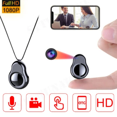 Mini Video Recorder Portable Body Camera 1080P HD Video Recorder Mini Sound Recorder - Image 1 of 4
