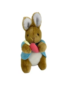 Vintage Eden Beatrix Potter Easter Bunny Peter Rabbit Plush Carrot Stuffed Toy - Picture 1 of 7