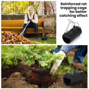 New Gopher Trap Tunnel Mole Traps Outdoor Rodent Rat Bait Box Bait Stations - Picture 1 of 10
