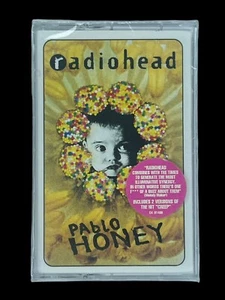 SEALED, Radiohead – Pablo Honey, Audio Cassette, Hype Sticker, Hole, US, 1993 - Picture 1 of 6