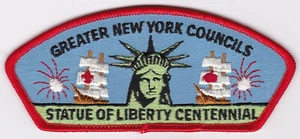 CSP - GREAT NEW YORK COUNCIL - TA-4 - SPENDENAKTION 1986 - FREIHEITSSTATUE CENT. - Bild 1 von 1