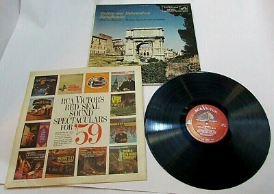 Old 1958 Mendelssohn Italian Reformation Symphonies Charles Munch Boston FREE SH - Image 1 of 4