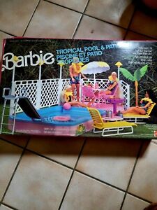 Barbie piscine et patio vintage boîte jamais ouverte 