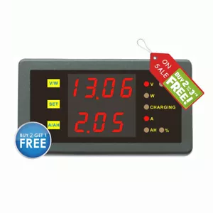 DC 120V 30A AMP Volt Combo Meter Battery Capacity Power Charge Discharge Tester - Picture 1 of 8