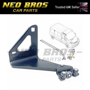 OE Sliding Door Roller Guide & Bracket, Lower Left Side Vauxhall Vivaro 91165709 - Picture 1 of 4