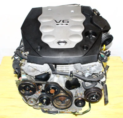 2006-2008 Infiniti M35 Engine 3.5L V6 VQ35DE RWD Motor JDM Low Miles - Image 1 of 4