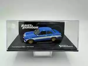 DIE CAST " FORD ESORT MK I RS1600 " SCALA 1/43 FAST&FURIOUS - Foto 1 di 2