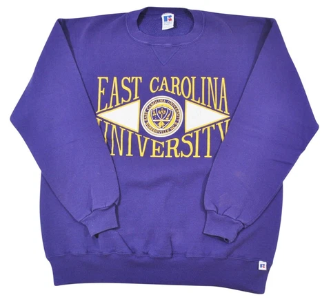 Vintage East Carolina Pirates Sweatshirt Size X-Large Cover