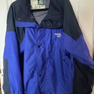 Vintage Wear guard Pepsi Puffer Jacket Size XL. Excellent Condition. - Picture 1 of 8