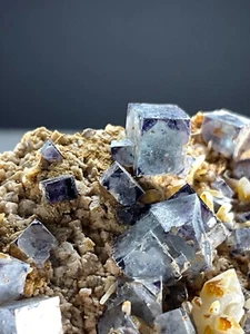 RARE FIND! FLUORITE AND QUARTZ FROM BRANDBERG, ERONGO, NAMIBIA - Picture 1 of 8