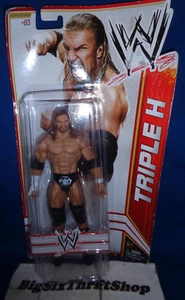 WWE Wrestling Series 23 Triple H Action Figure Superstar #65 Mattel 2012 - Picture 1 of 2