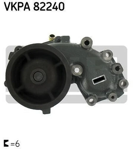Pompa Acqua + Carter Fiat Bravo Brava 1.9D 65CV Nuovo 46410551 - Immagine 1 di 1