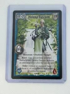 Overlord HELENA DASCUM Warlord CCG Saga della Tempesta RANGER OVERLORD Merc - Foto 1 di 1