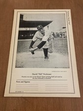 1946-49 W603 sports exchange picture Harold Hal Newhouser Detroit tigers rookie