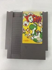 Yoshi - Nintendo NES Game Carteidge Authentic Collectors - Picture 1 of 5