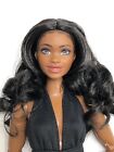 CUSTOM BROOKLYN BARBIE DOLL HYBRID CURVY MTM- PARTIAL REPAINT/CLOSED MOUTH- OOAK