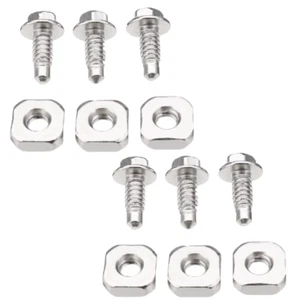 DRYER TERMINAL BLOCK SCREW KITS Compatible Model Whirlpool 3CE2110XMW0 2-PACK - Picture 1 of 5