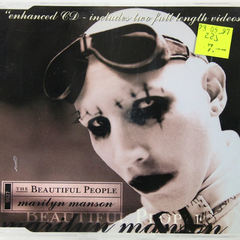 Music Musik MAXI CD Marilyn Manson – The Beautiful People Gut - Bild 1 von 2
