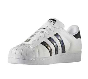 adidas Superstar Metallic Snake E Infant Unisex Kids UK 5 White Trainers - Picture 1 of 3