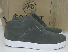 new Gourmet The 24 000024222 Gray/White  suede men shoes  MEN Size 9