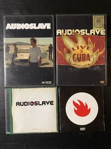 Audioslave 4 DVD Lot Live In Cuba + CD,  S/T, AOL Sessions + Bonus Chris Cornell - Bild 1 von 24