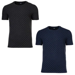 JOOP! Camiseta Hombre Estampado Allover - Leisure, Cuello Redondo, Cotton Stretch - Imagen 1 de 15