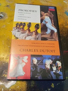 Prokofiev Romeo & Juliet Suite Chalres Dutoit Vhs Great Condition - Foto 1 di 4