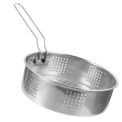  Pentola Vaporiera Cestello Per Cottura Vapore in Acciaio Inox Gnocchi - Immagine 1 di 4