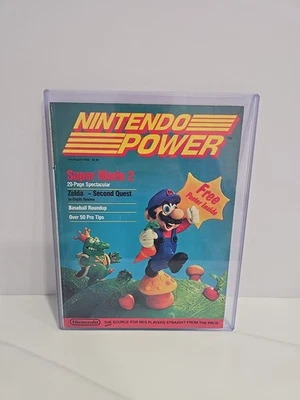 Nintendo Power 1 First Issue July August 1988 Complete w/ Poster & Both Inserts - Image 1 of 4