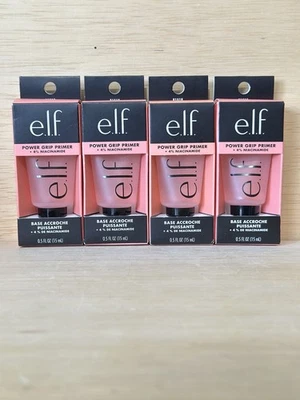 Lot 4-elf Power Grip Primer  + 4% Niacinamide Clear 0.5oz . Travel Size. - Image 1 of 4