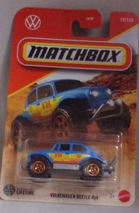 KKar Matchbox - 2025 Basic - #12/125 - Volkswagen Beetle 4X4 - Azul - Imagen 1 de 6